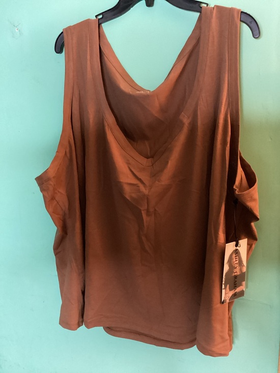 Ashley Graham Tops - Ashley Graham Women's Plus U-Neck Sleeveless Tank Top Size 5X NWT